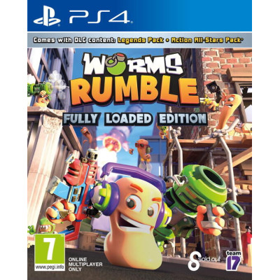 PS4 WORMS RUMBLE GAME