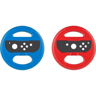 2 WHEELS FOR JOY-CON SWITCH BLUE AND RED