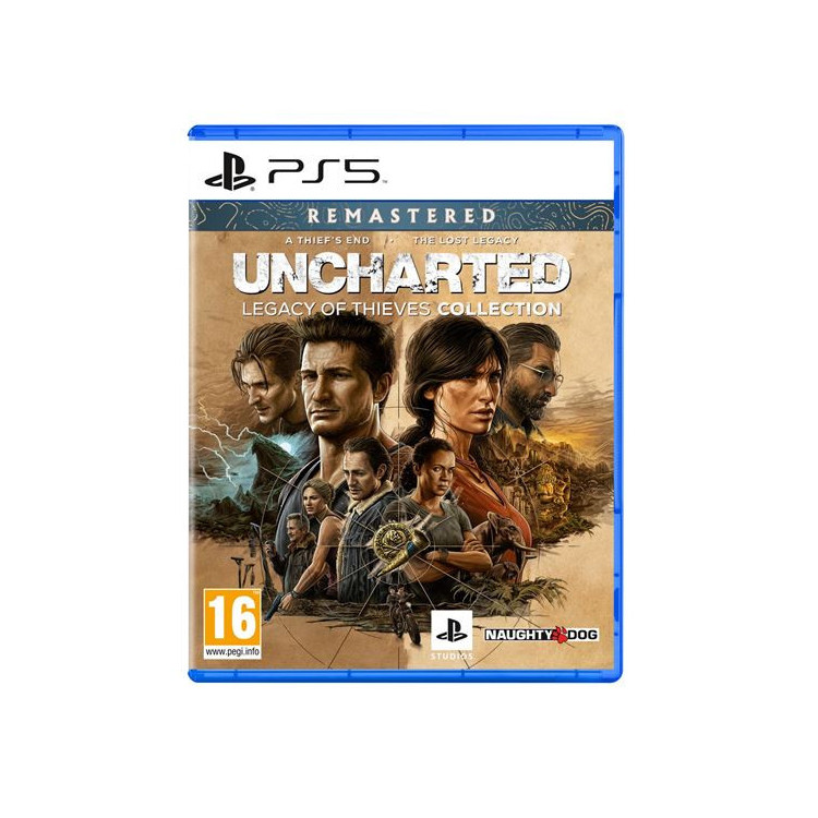 Sony lança “Uncharted: Legacy of Thieves Collection”, para PS5 para abrir  caminho para filme