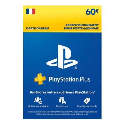 LIVECARD PLAYSTATION DUAL 60 EUROS PS5