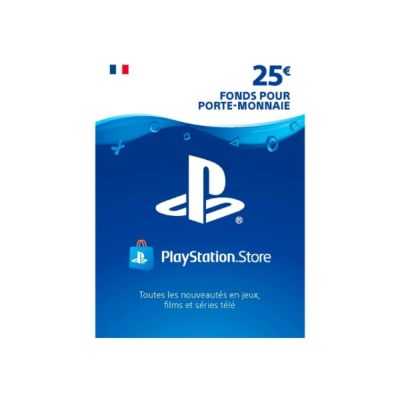 CARTE CADEAU LIVECARDS PLAYSTATION PS5 25E