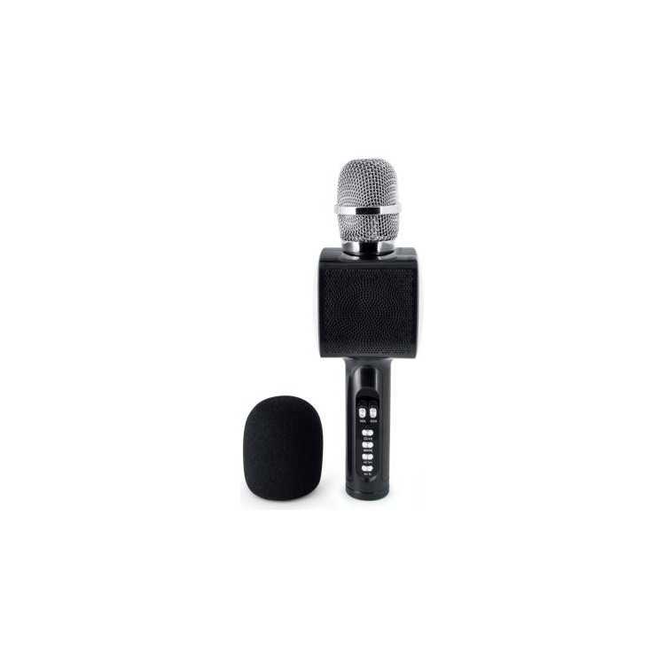 MICRO SANS FIL 2 EN 1 KARAOKE & ENCEINTE PARTY MIC NOIR