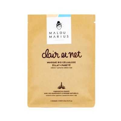 CLEAR AND CLEAR BIO-CELLULOSE MASK